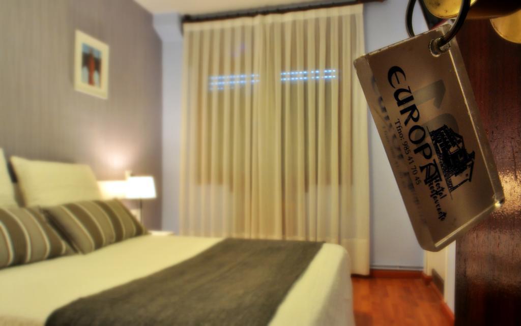 Hostal Europa San Roque del Acebal Номер фото